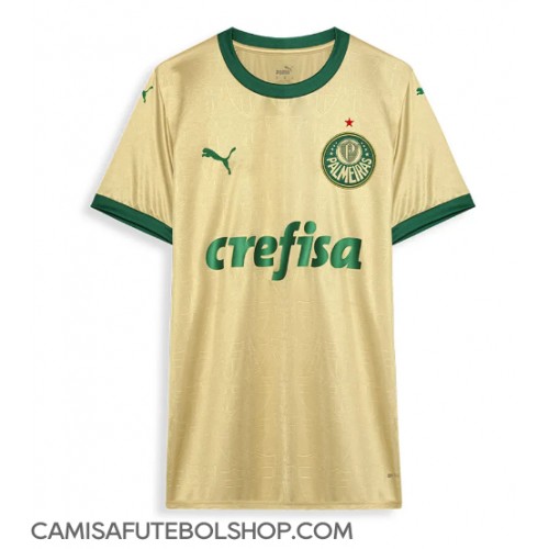 Camisa de time de futebol Palmeiras Replicas 3º Equipamento 2024-25 Manga Curta